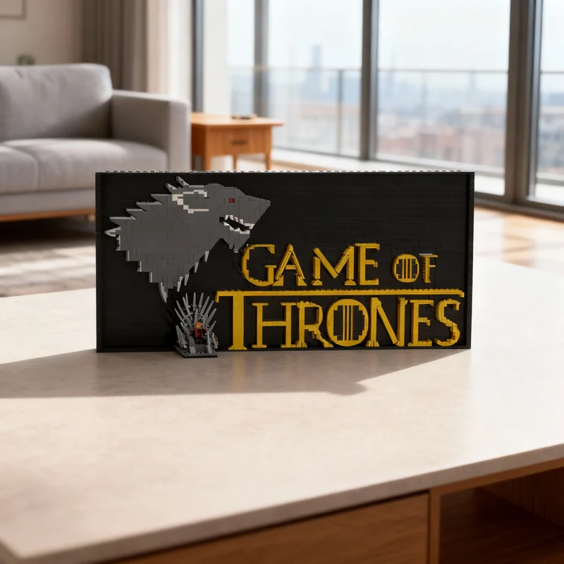 

1345 деталей MOC Конструктор «Игра престолов»: Модель для сборки, подарок своими руками, креативный коллекционный декор, премиум-класс для взрослых и детей