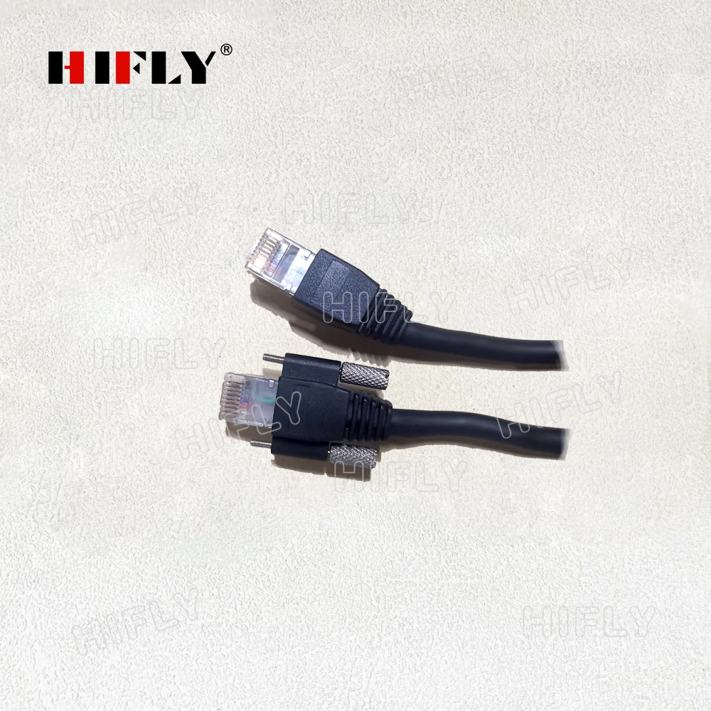 3 meters Industrial Gige Camera Data Cable with RJ45 Gigabit Ethernet Port