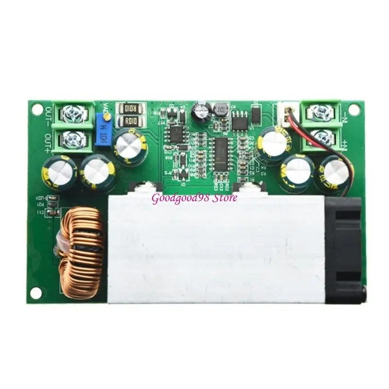 Adjustable DCDC Stepping Down Converters Module 600W 25A Voltages Regulator With Cooling Fan Design