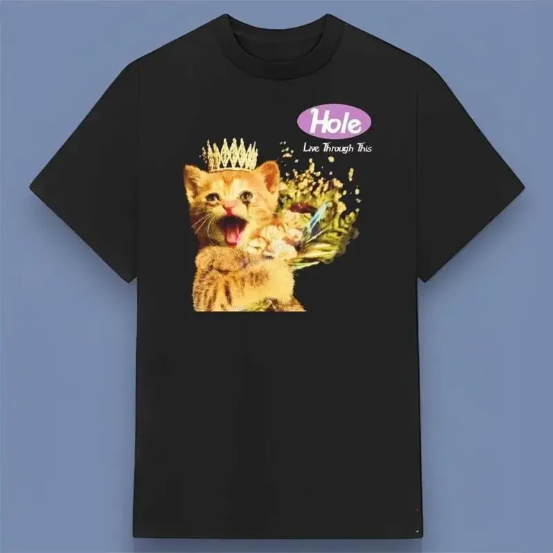 Trending Now Hole Band Live Through This Album CaT T Shirt Size S 4XL