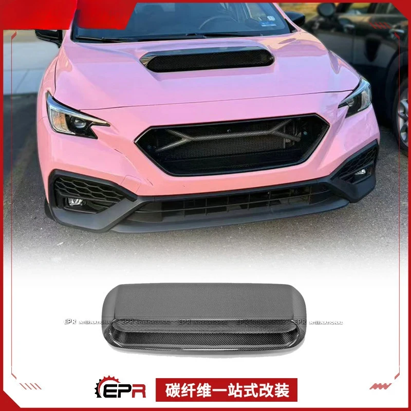 

Для Subaru WRX VBH 2020-2025 SAAR Углеродное волокно EPA Увеличенный вентиляционное отверстие на капоте
