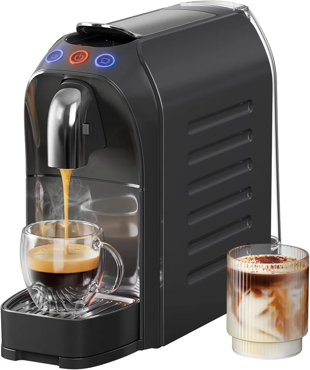 Espresso Capsule Machine Compatible with N Pods, 20Bar Pump for Home & Office