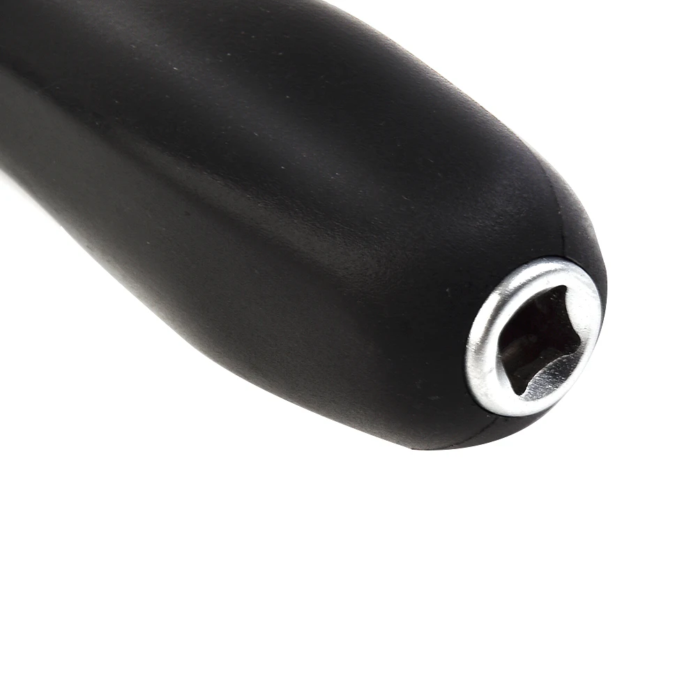Screwdriver Connecting Rod Small 1/4" 150mm 6.3mm Black Bottom Hole Connection Handle Dual-purpose Multi-function