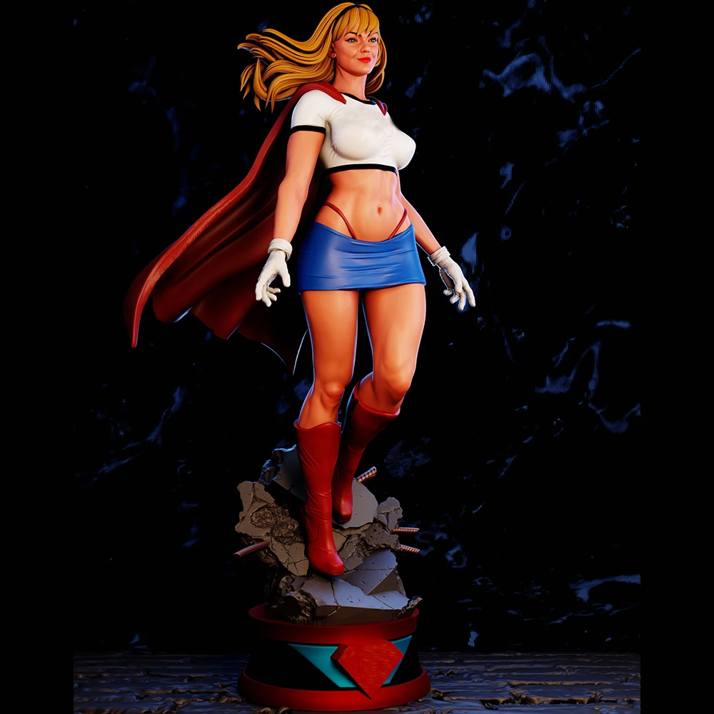 

1/24 3d Printing Model Kit Sexy Strength Girl NSFW Anime Figure Model Kit DIY Miniature Reduction Statue Unpainted Toys