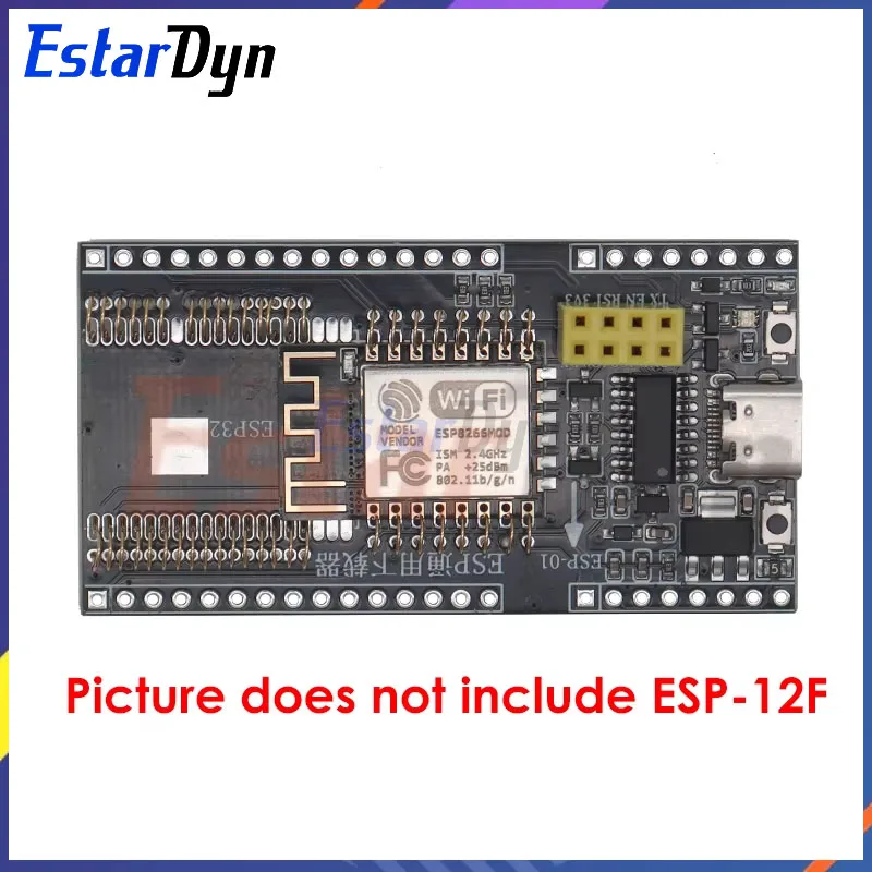 Estardyn ESP8266 ESP32-WROVER Development Board Test Programmer Socket Downloader for ESP-01 ESP01S ESP12 ESP32