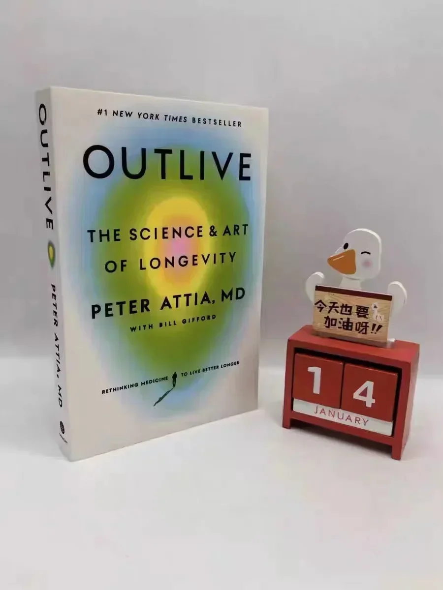 Outlive By Peter Attia İngilizce Uzun Ömür Bilimi ve Sanatı Kitabı