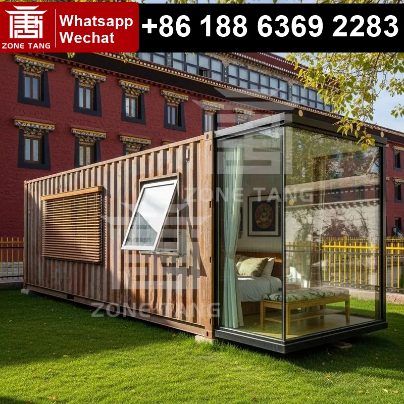 

Readymade Homes Small House Houses For Sale Field Office Flat Pack Home 20 Shipping Container Home Fabricated Homes Small Houses