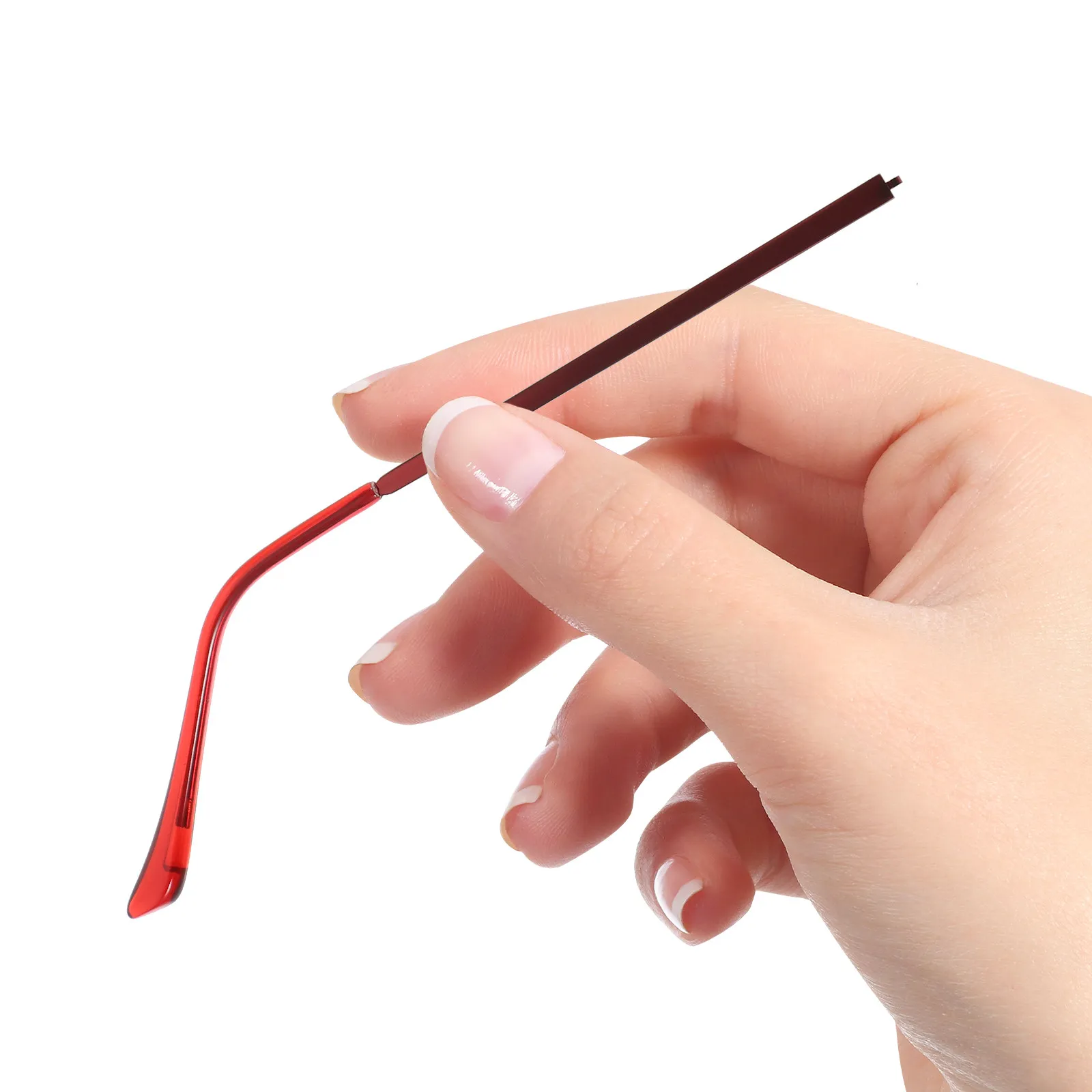 

1Pair Lightweight Comfort Glasses Arm Replacement Temple Fits Most Eyeglasses Sunglasses Reading Myopia Frames Resin Metal Bend