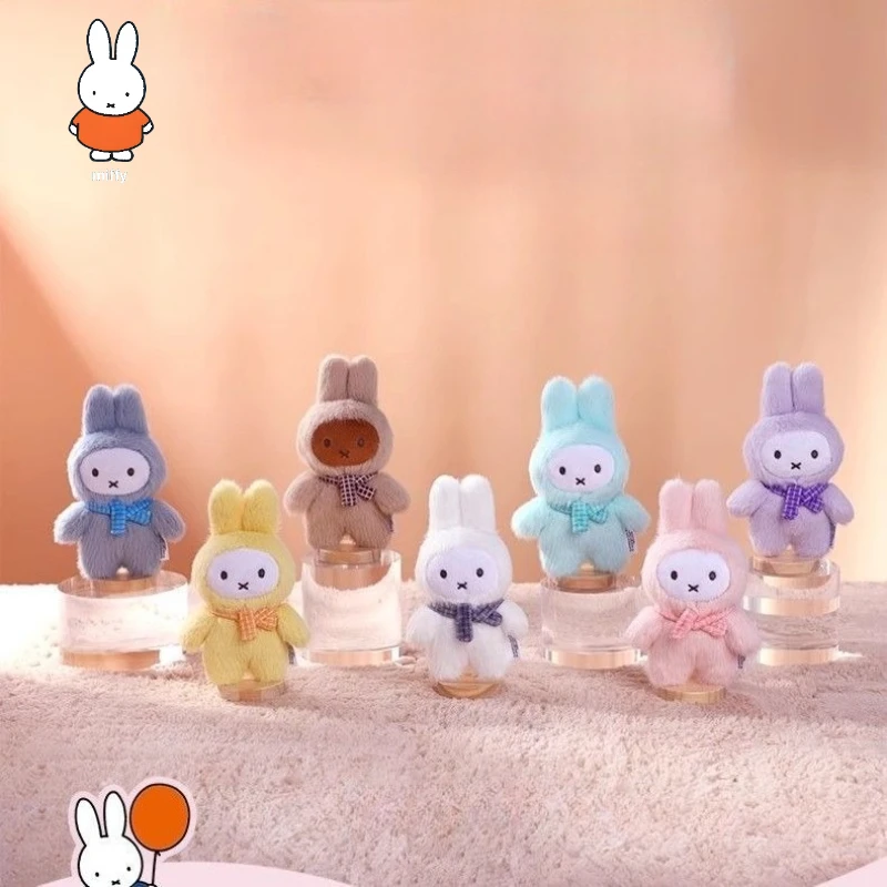 

Miffy Plush Toys Dopamine Series Miffy Rabbit Trendy Random Pendant Plush Second Generation
