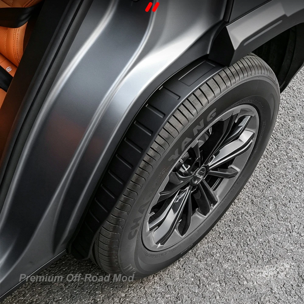 For 2025-2026 Haval Raptor / PLUS / V7 Rear Wheel Liner Fender Mud Flaps Custom Modification Auto Decor Accessories