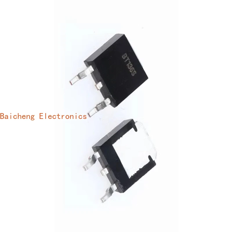 10PCS BT136S-600D patch TO-252 bidirectional thyristor transistor