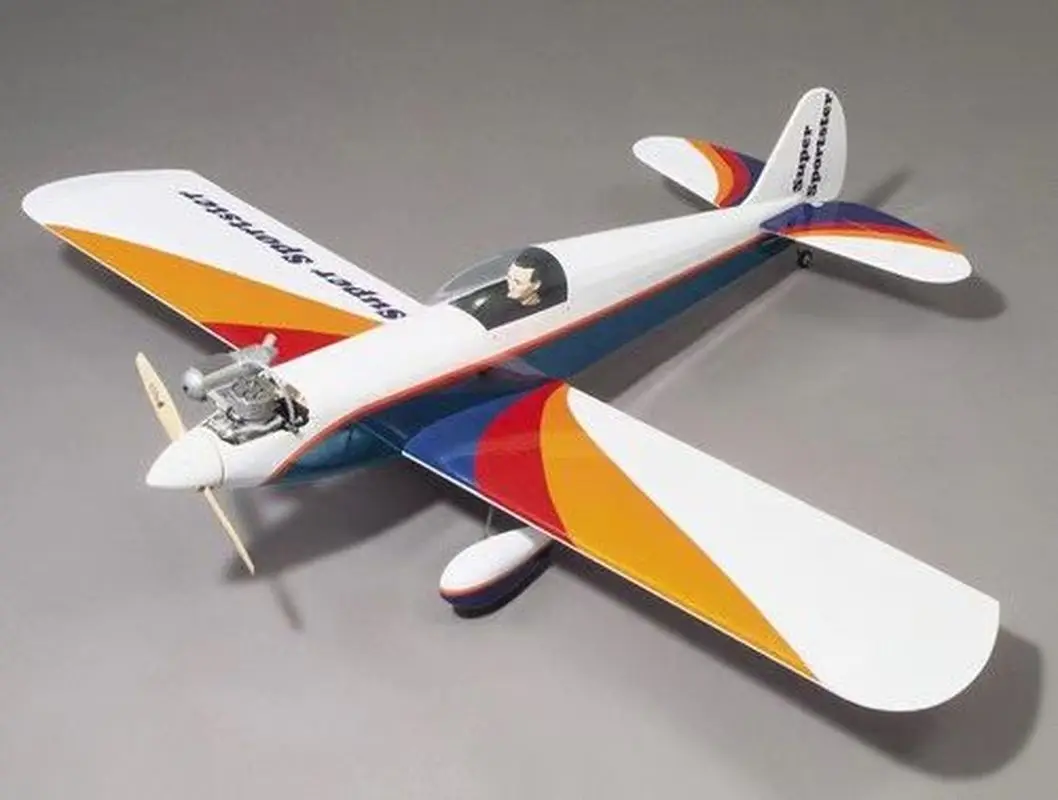 Great Planes Super Sportster 40 Arf Low Wing Sport Trainer Rc Plane Pre Covered Wooden Arf Hobby Airplane For Beginner Pilots