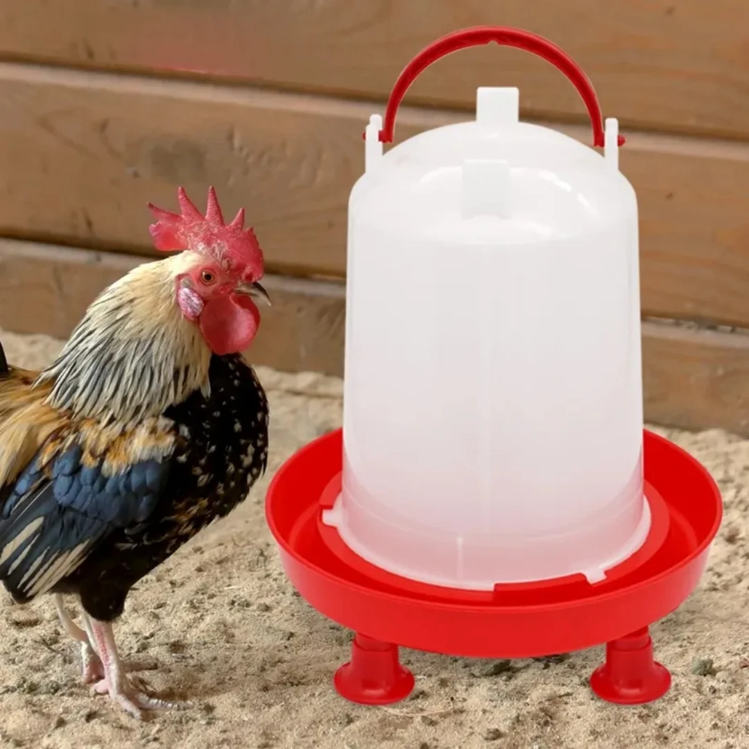 3L Automatische Huhn Wasser Eimer Kapazität Kunststoff Geflügel Hahn Huhn Fütterung Gerät Bauernhof Tier Bewässerung Liefert – Detail 7