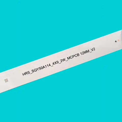 LED Backlight bar for Tv 50inch HRS_SQY50A114_4x9_2w RLDED5098-B-UHD RCA AE0110540 RNSMU5036 RTU5015-B PLED5042-B-UHD