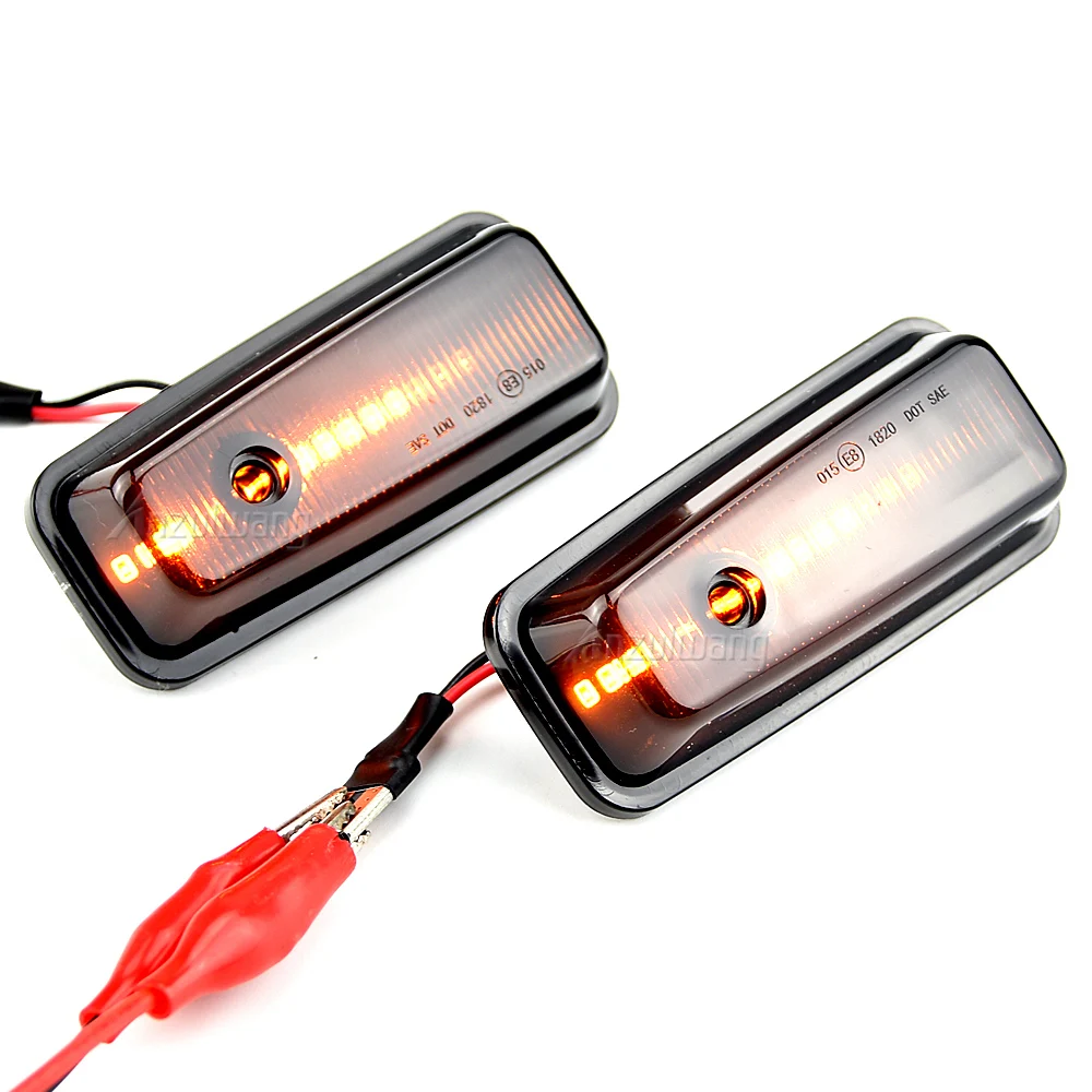 ديناميكية Ambe LED الجانب ماركر لمرسيدس بنز G-Class W463 W461 G500 G550 G55 G63 G65 بدوره مصباح إشارة ، OEM Sidemarker مصباح