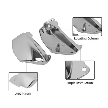 適用於本田 Magna VF750 VF750C 1994-2004 的鍍鉻摩托車整流罩電池側蓋保護罩 10 最佳銷售 本田 VF 750 C - №6