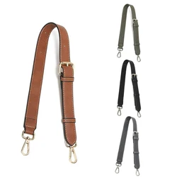 2.5CM Wide 55-70cm Adjustable Bag Strap PU Leather Bag Handle Accessories Handbag Straps For Underarm Bag Making Accessories