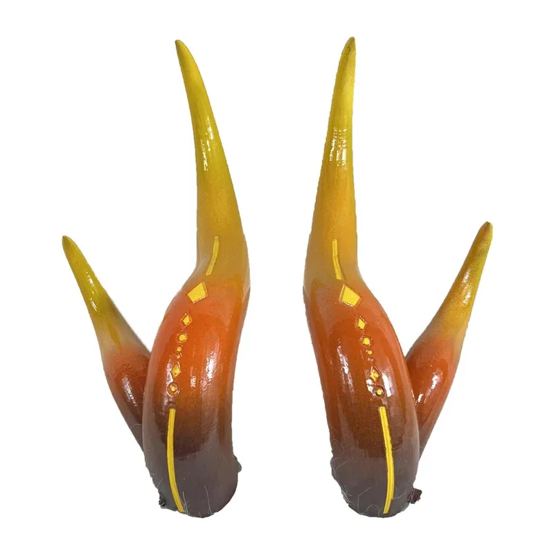 

Zhong Li Horns Genshin Impact головной убор косплей реплика реквизит украшения аксессуары для персонажей на Хэллоуин Рождество необычные AFYH6