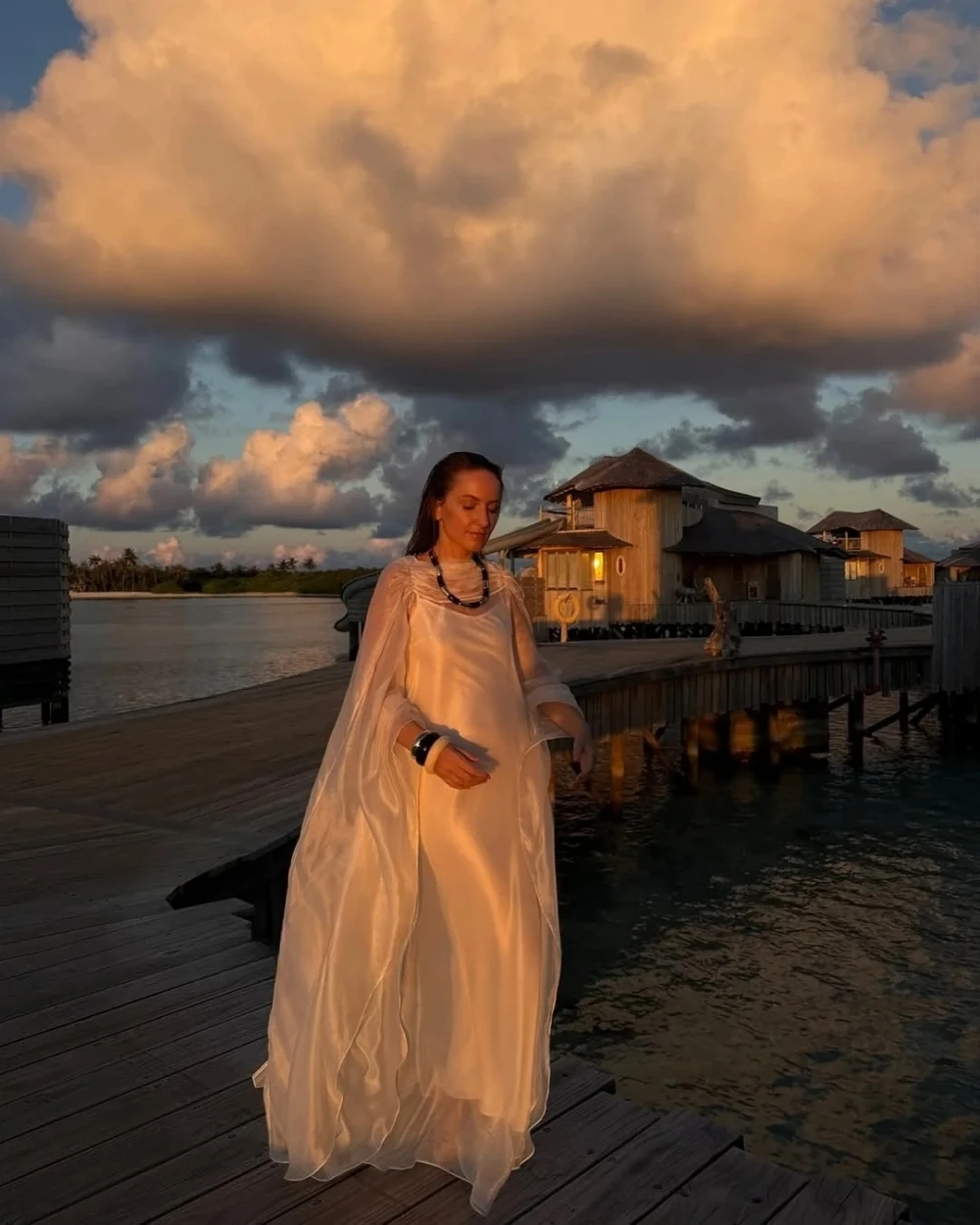 ZHUISHU Simple Boho Wedding Dress Chiffon Cape Long Sleeve Elegant Custom Bridal Gown A Line Lightweight Vestidos De Novia 2025 image 4