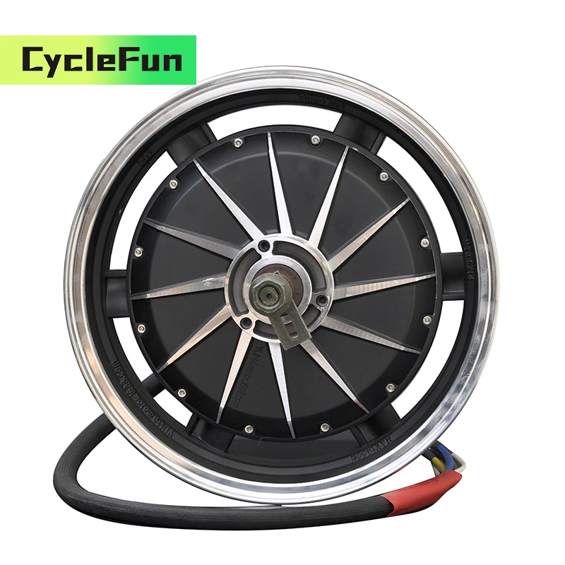 

YMMOTOR 14*3,5-дюймовый электрический BLDC мотор-концентратор колеса 3000 Вт, номинальная мощность 5000 Вт, пиковая мощность для электрического мотоцикла и скутера