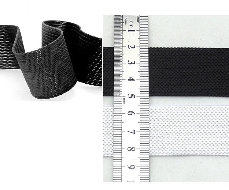 3cm wide 5meters Flat Elastic Band Sewing Clothing Accessories Nylon Webbing Garment Sewing Accessories