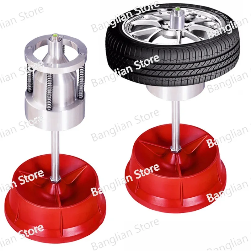 Car Truck Portable Hubs Wheel Tire Balancer Bubble Level Heavy Duty Rim Auto Repair Tools