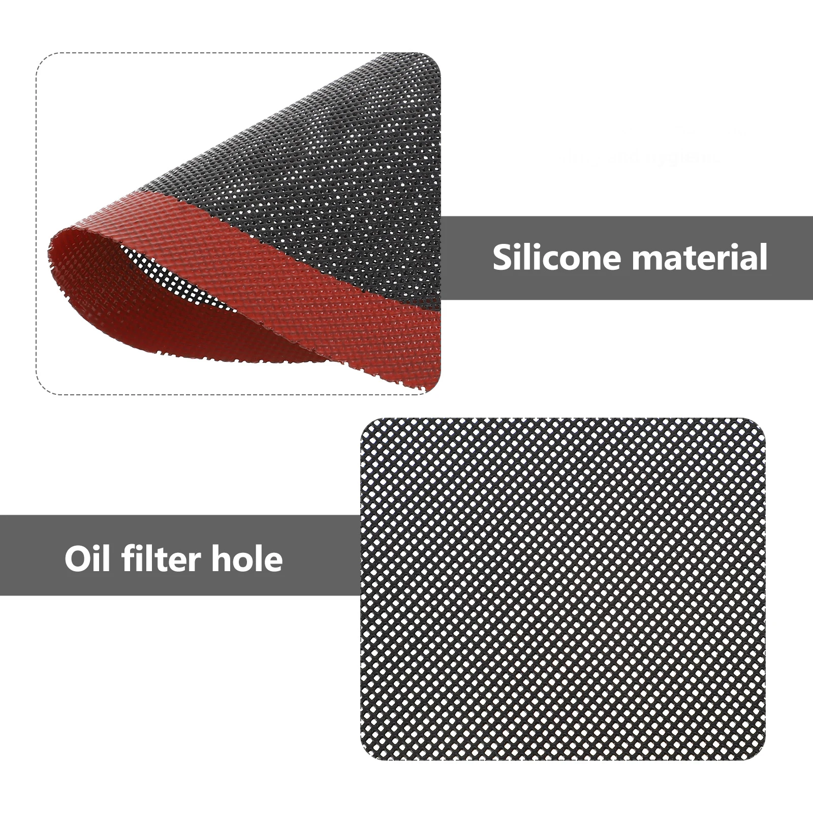 

Reusable Silicone Air Fryer Mat Baking Pad Non-Stick Heat Resistant Perfect for Meats Vegetables Desserts Cooking