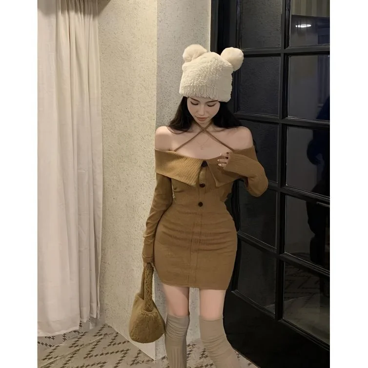 

Knee Length Pullover Fashion Sweaters Jumpers Women Breathable High-Quality Stage Princess Alt-Goth Kintted Decoration Sleek Ins