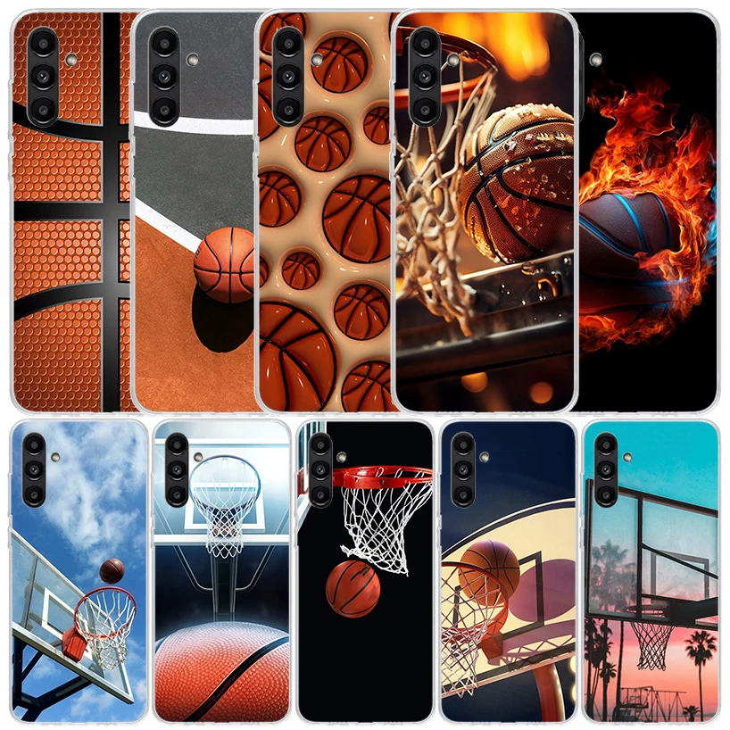 Basketball Basket Play Phone Case For Samsung Galaxy A17 A37 A57 A16 A15 A14 A13 A56 A55 A54 A53 A36 A35 A34 A33 A26 A25 A24 A23