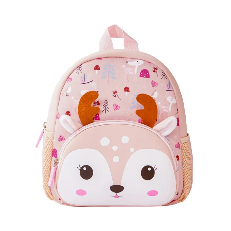 Personalized Embroidered Little Kid Toddler Backpack Baby Boy Girl Kindergarten Per School Bags Cute Neoprene Cartoon Backpacks