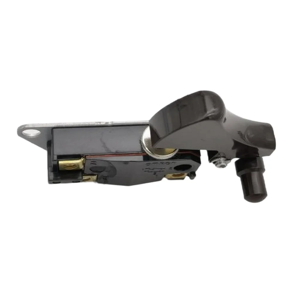 Repair Switch Component Switch Button Replacement Plastic Construction Reusable Material Black Finish Compact Design