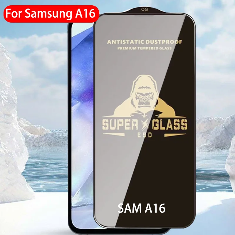 King Kong Gorilla Tempered Glass For Samsung A16 Screen Protector for SAMSUNG A16