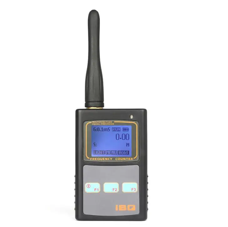 

IBQ102 Handheld Digital Frequency Counter Meter Wide Range 10Hz-2.6GHz for Baofeng Yaesu Kenwood Radio Portable Frequency Meter