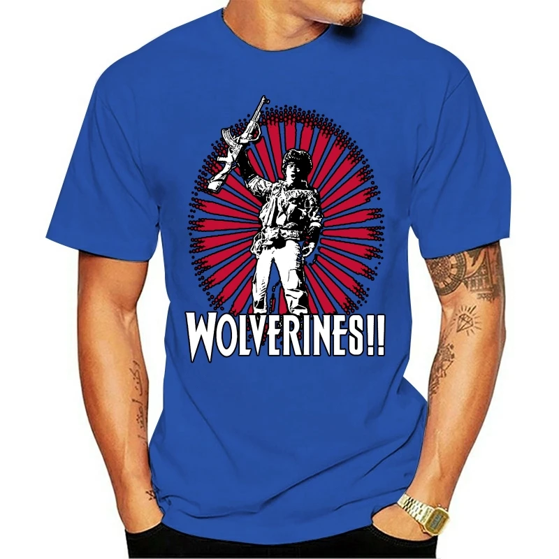 Men's Red Dawn T-Shirt Wolverines! Red Dawn 1984