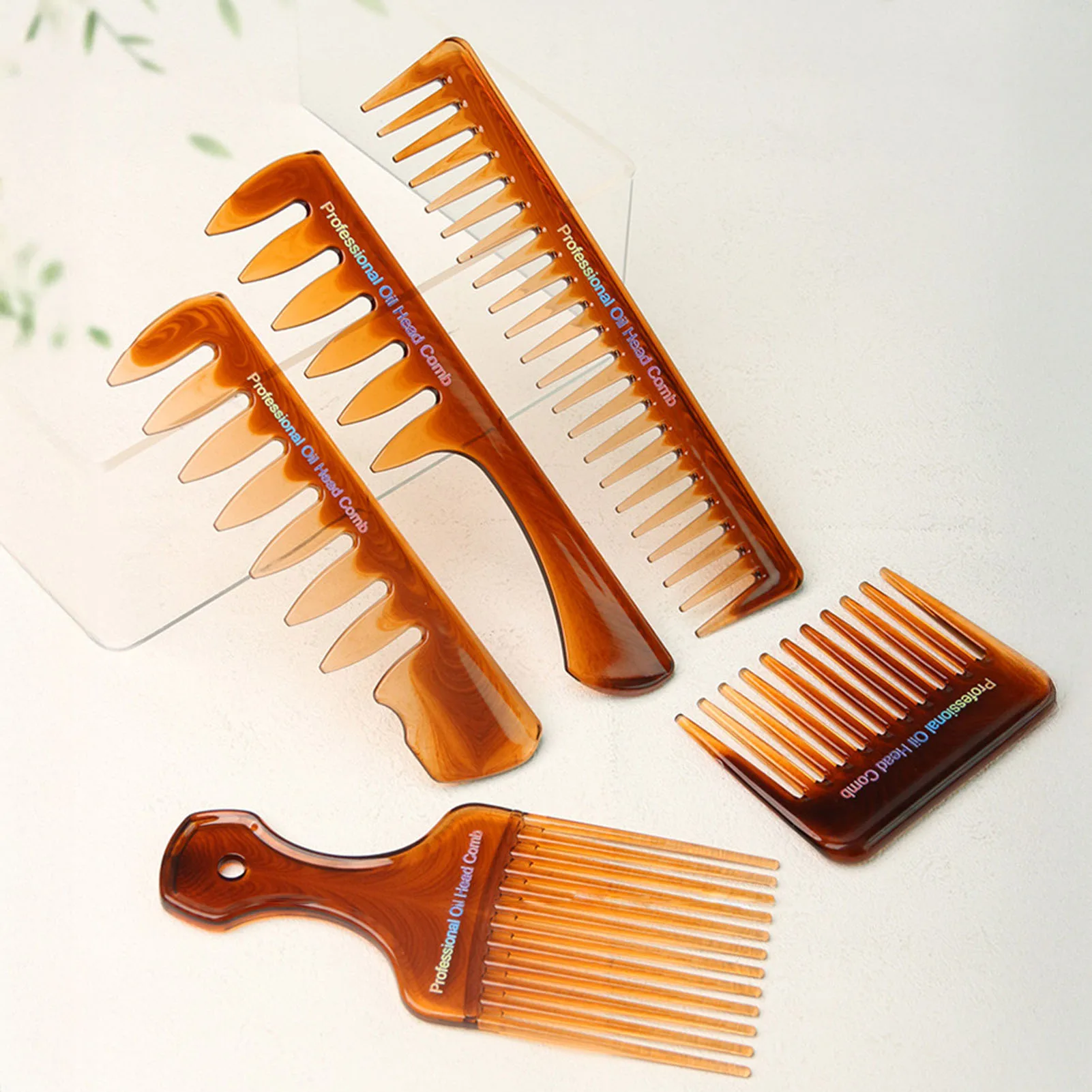 5Pcs Barber Comb Set Vintage H - Mens Vintage Grooming Kit ulasan dan harga