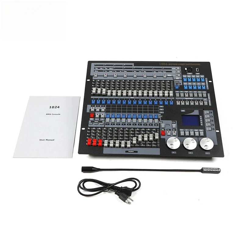 Stage Light dmx controller Mini Pearl King Kong 1024 Dimming stage dj lighting console with flight case