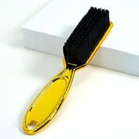 Three Colors Barber Neck Duster Brush Professional Shave Beard Brush Barber Vintage Oil Head Shape Carving Cleaning Brush Tools
