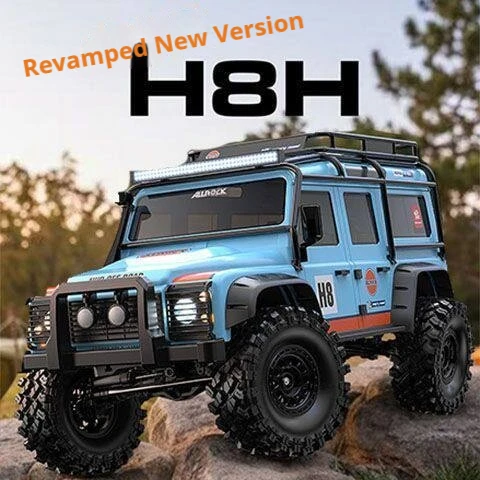 2026 New MJX H8h 1/8 Full Scale Brushless Off-Road Vehicle Climbing Car Toy Differential Lock Dual Speed Rc Car Model Toy Gifts