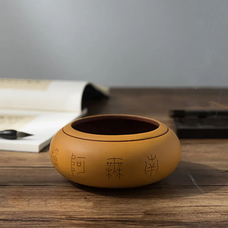 Creative Pen Wash Chinese Painting Water Bowl Brush Calligraphy Study Four Treasures Ink Dish