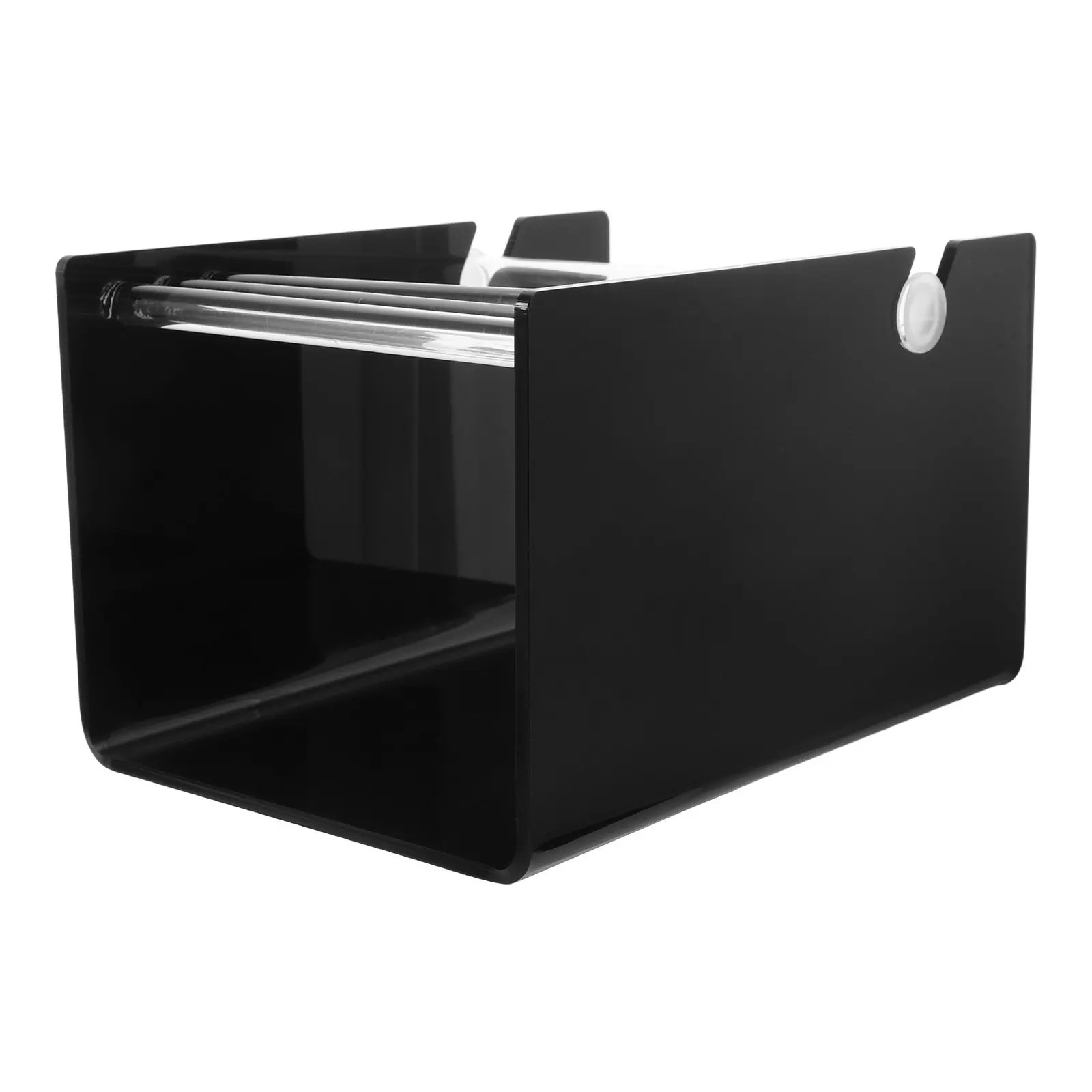 Display Holder Card Office Halloween Christmas New Year Acrylic Label Roll Dispenser Acrylic Sticker Roll Dispenser Stand