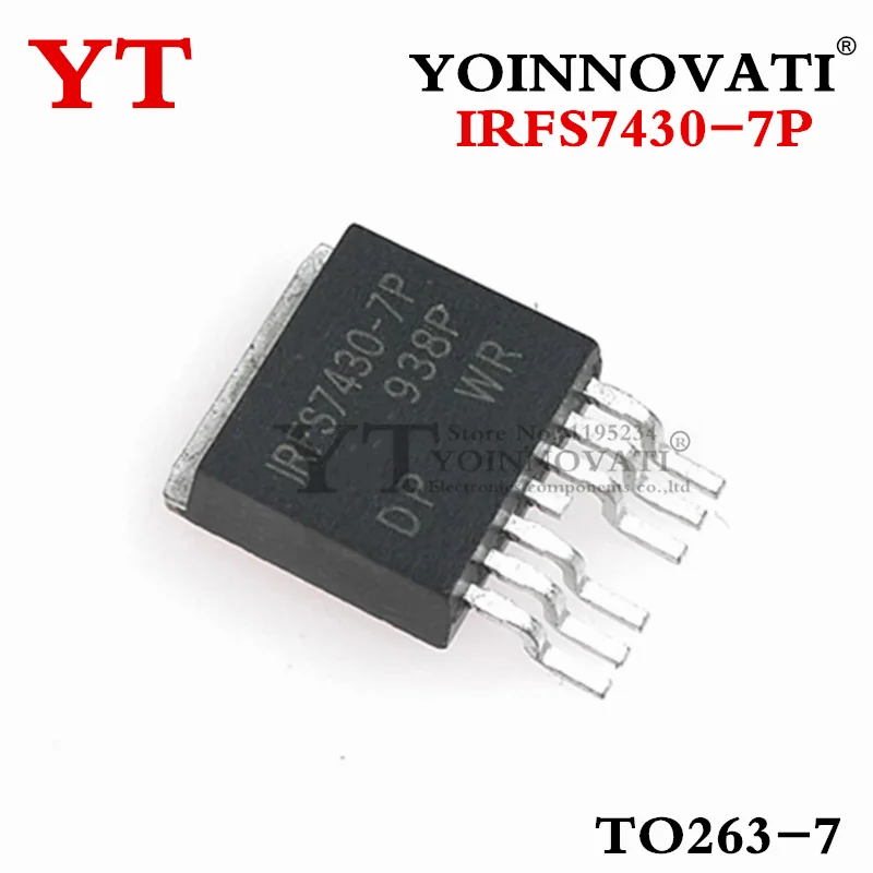 10pcs IRFS7430-7PPBF IRFS7430-7P TO263-7 IRFS7430 IC