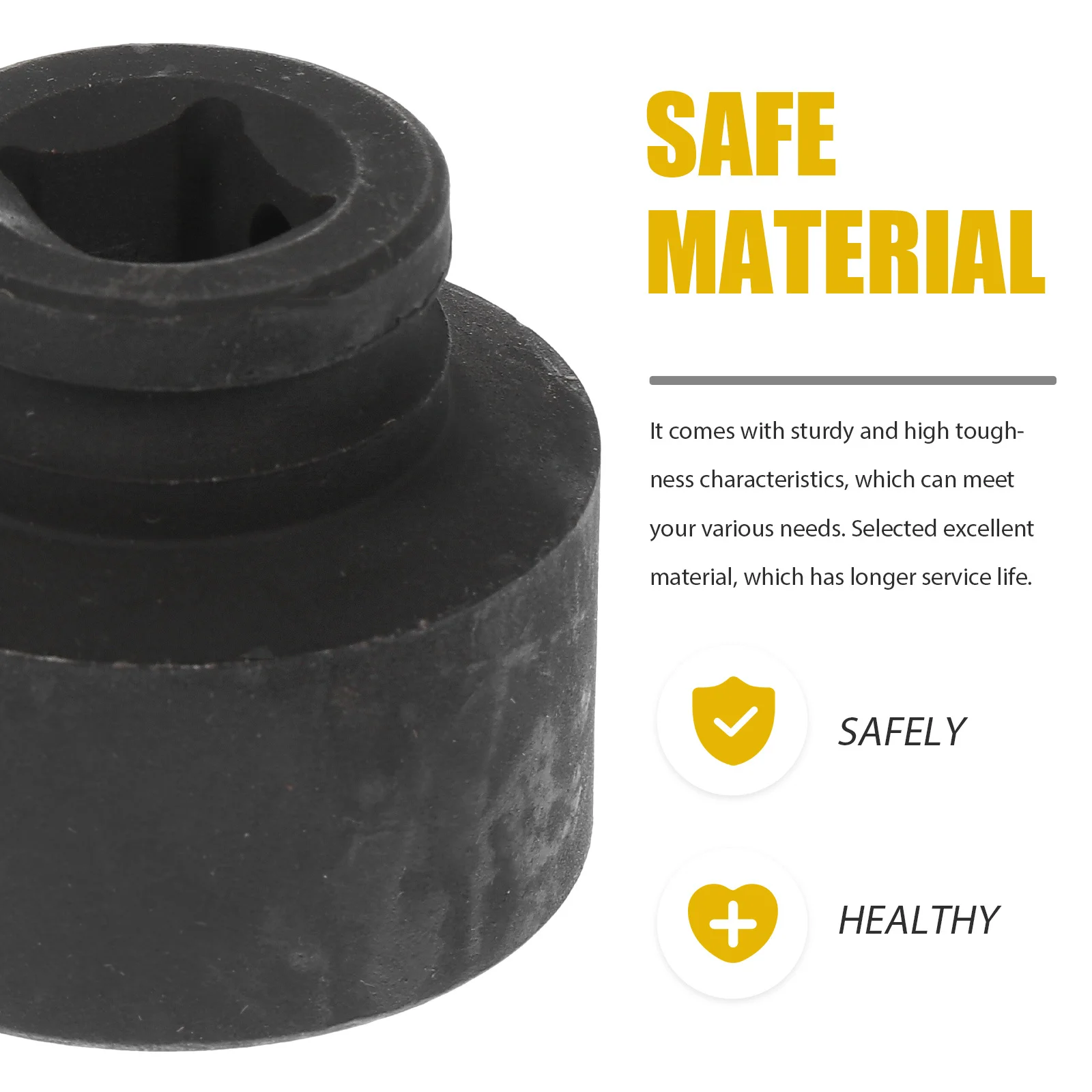 

1Pcs Durable Sleeve Compact Size Lightweight Handy Operate Car Socket Sleeve Tool Impact Socket Vehicle Repair Parts