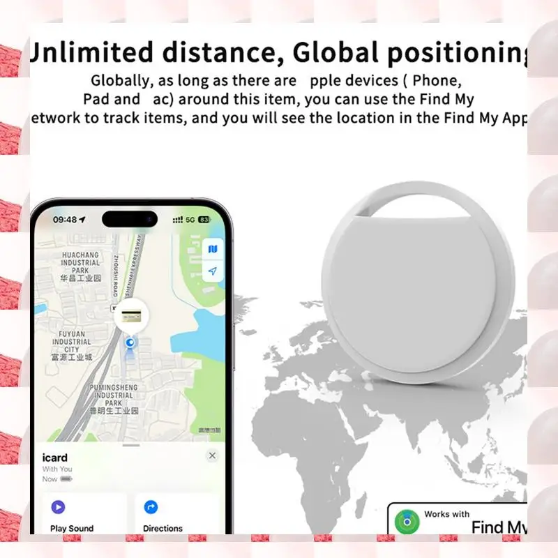 

ABGN 4 шт. Smart Air Tag GPS трекер ключ Finder GPS глобальное позиционирование Bluetooth мини GPS трекер поиск мешков для домашних животных для IOS