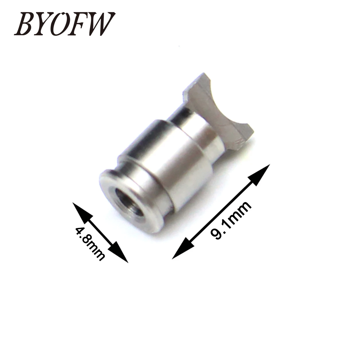 BYOFW Aluminum Alloy Steel For Shimano Baitcasting Reel Part Line Guide Pawl Copper Alloy Semilunar Fishing Building Replacement