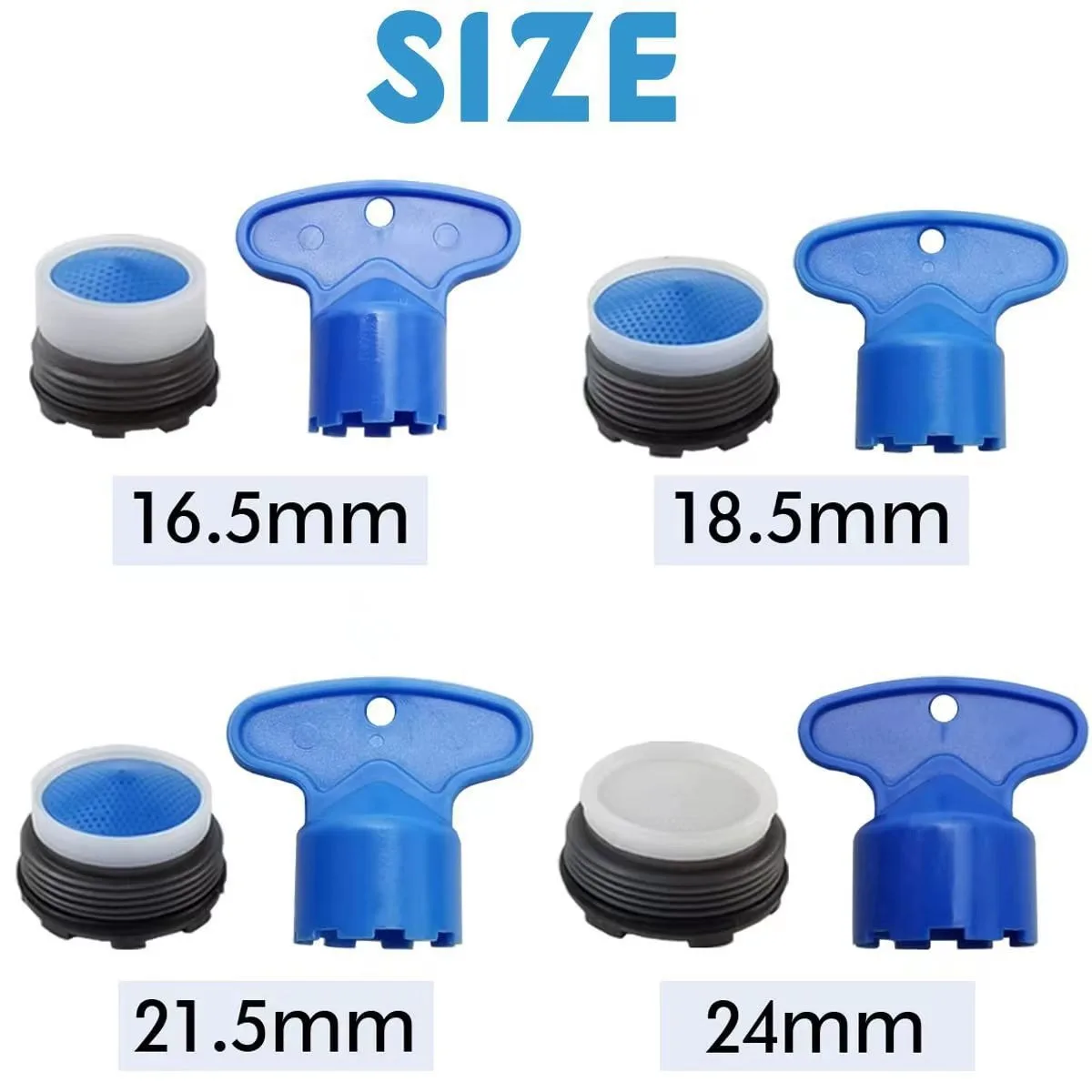 Kitchen Faucet Built-In Airator Hidden Filter Sink Spout Removal Tool Wrench Embedded Filter Network Kitchen Tap Tool Kit