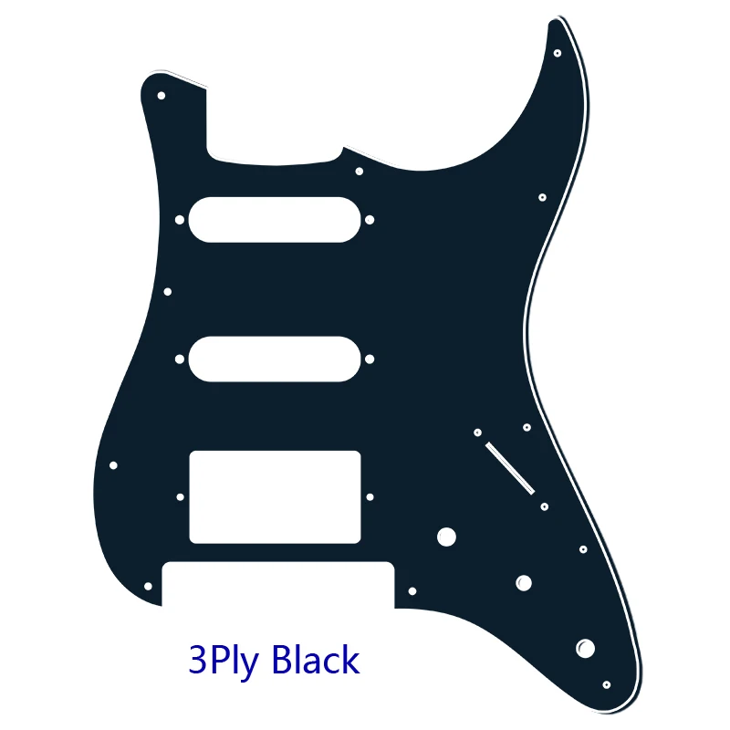 Pleroo Customize Pickguard - For MIJ Fender Japanese FloyRose SSH PAF Strat Guitar Pickgaurd Multicolor Choice