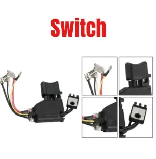 Electric Drill Switch 650747-2 650731-7 650637-9 Trigger Button For BDF456 BDF44 6DF453D Power Tool Replacement Part