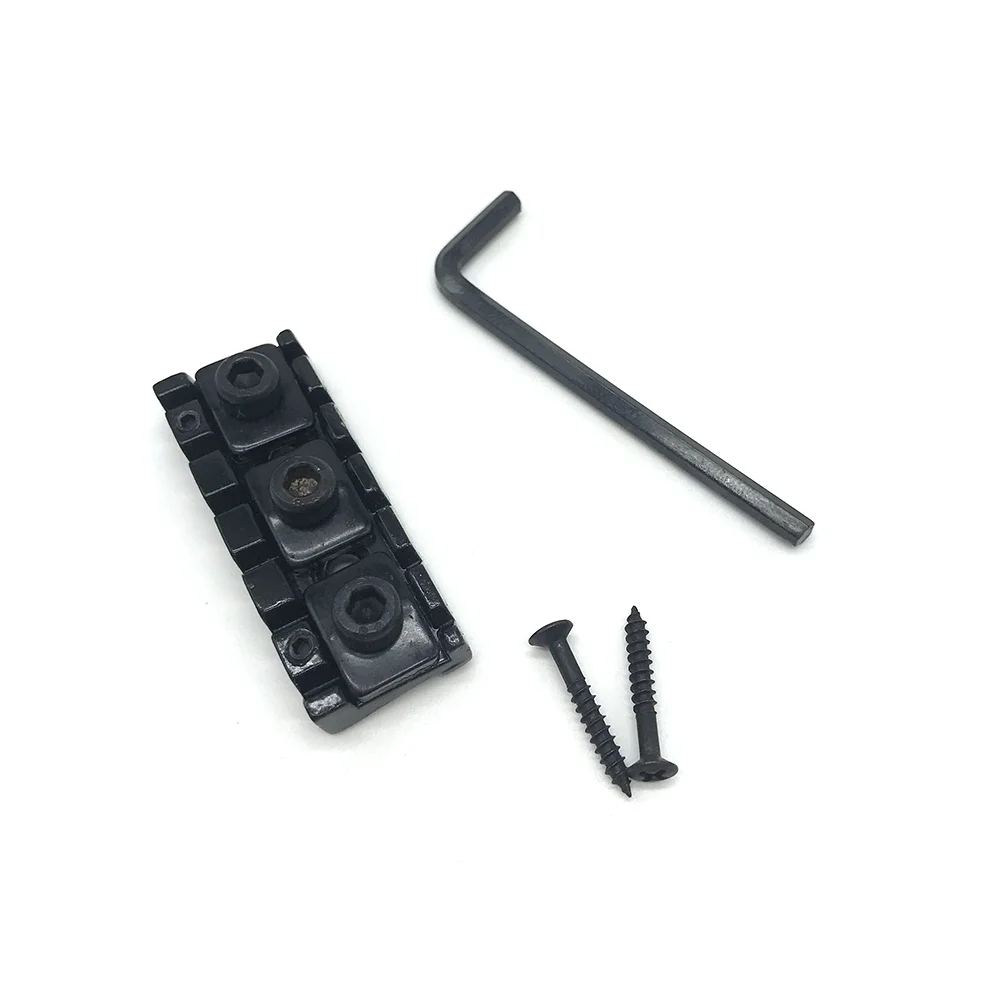 42mm Black Nut Wrench Screw for Guitar Tremolo Double Locking System (Black) guitar locking nut locking nut guitar