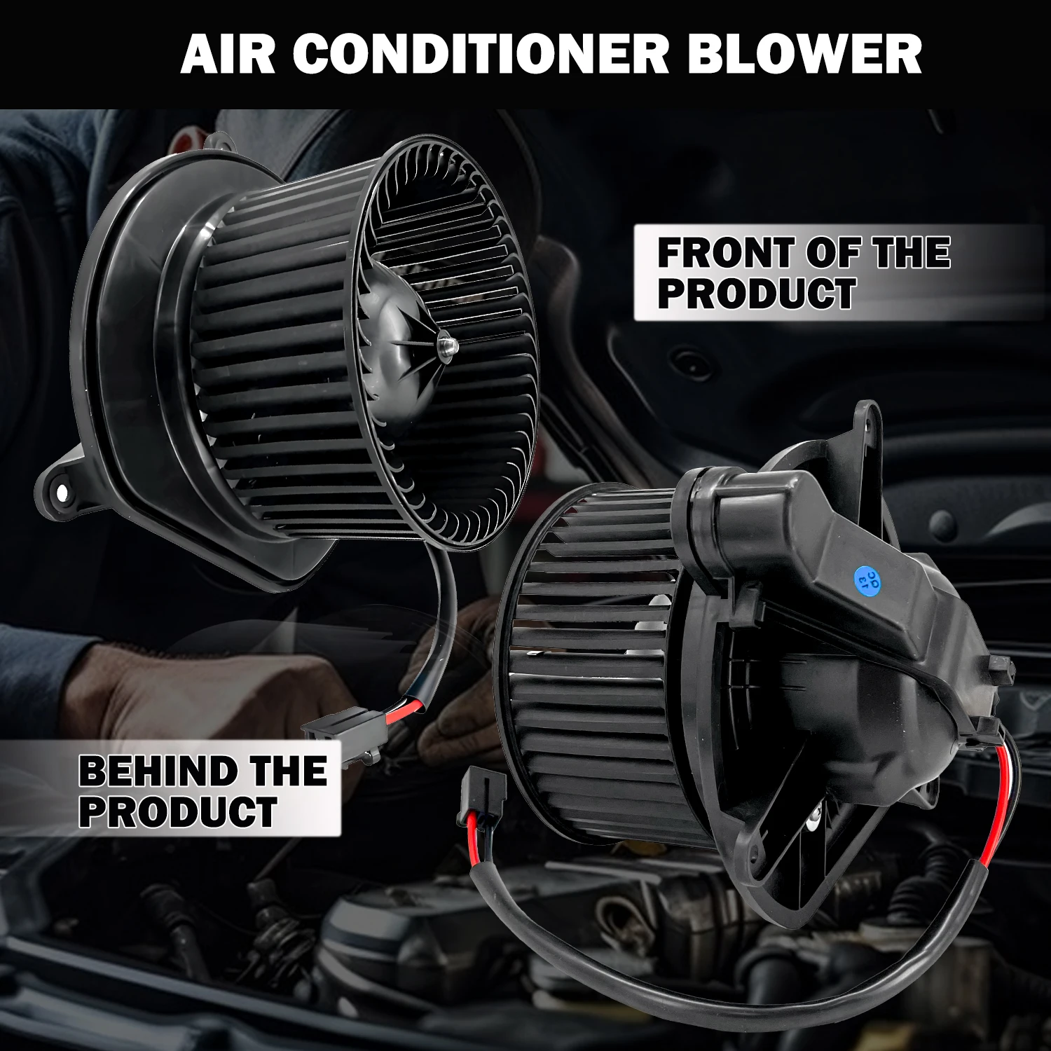 Treeligo Air Conditioning A/C Heat Blower Motor Fan Prats For Jeep Commander 3.7 4.7 5.7/Grand Cherokee 3.0 3.7 4.7 5.7 6.1 - Image 2