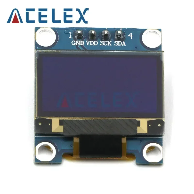 0.96 inch oled IIC Serial White OLED Display Module 128X64 I2C SSD1306 12864 LCD Screen Board GND VDD SCK SDA for Arduino